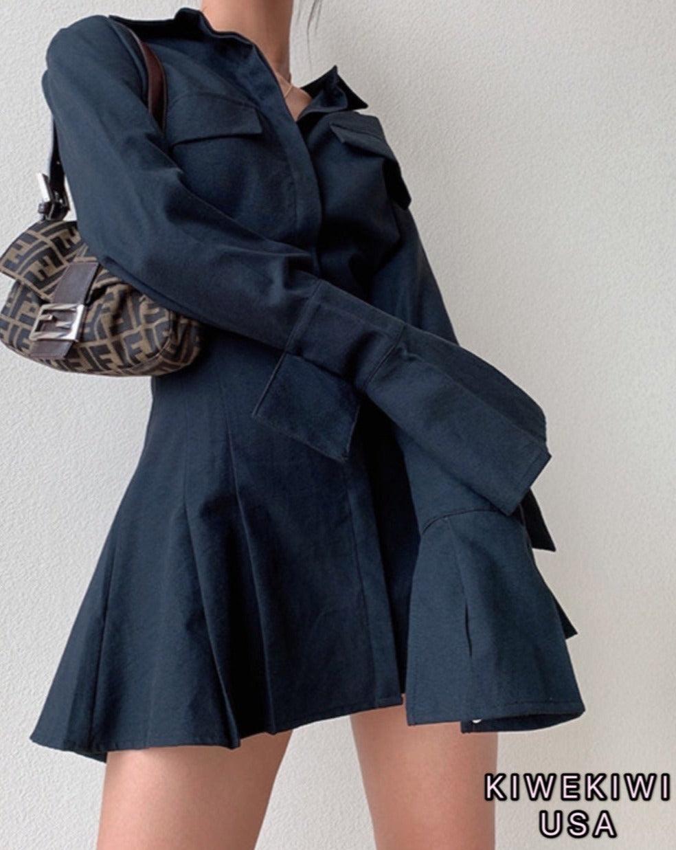 Cover Girl Mini Dress - Black