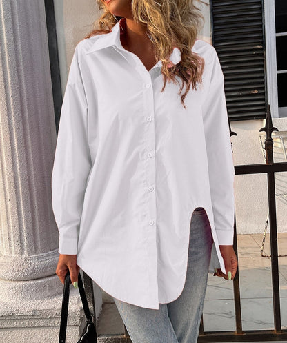 Casual Long Sleeve Front Buttons Shirt