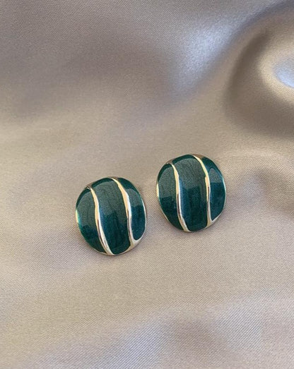 Green Vintage Multiple Styles Dropping Earrings